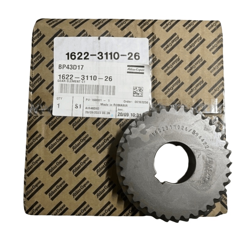 1622311026 ترس محرك لضاغط Atlas Copco Air
