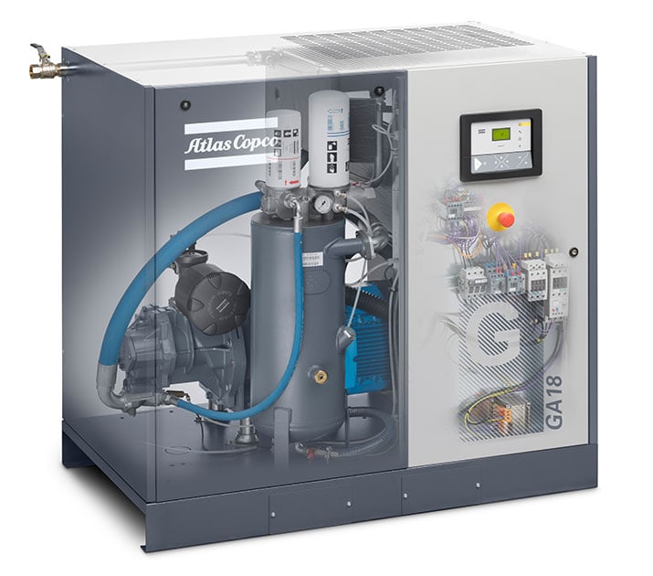 ضواغط سلسلة أطلس Copco GA