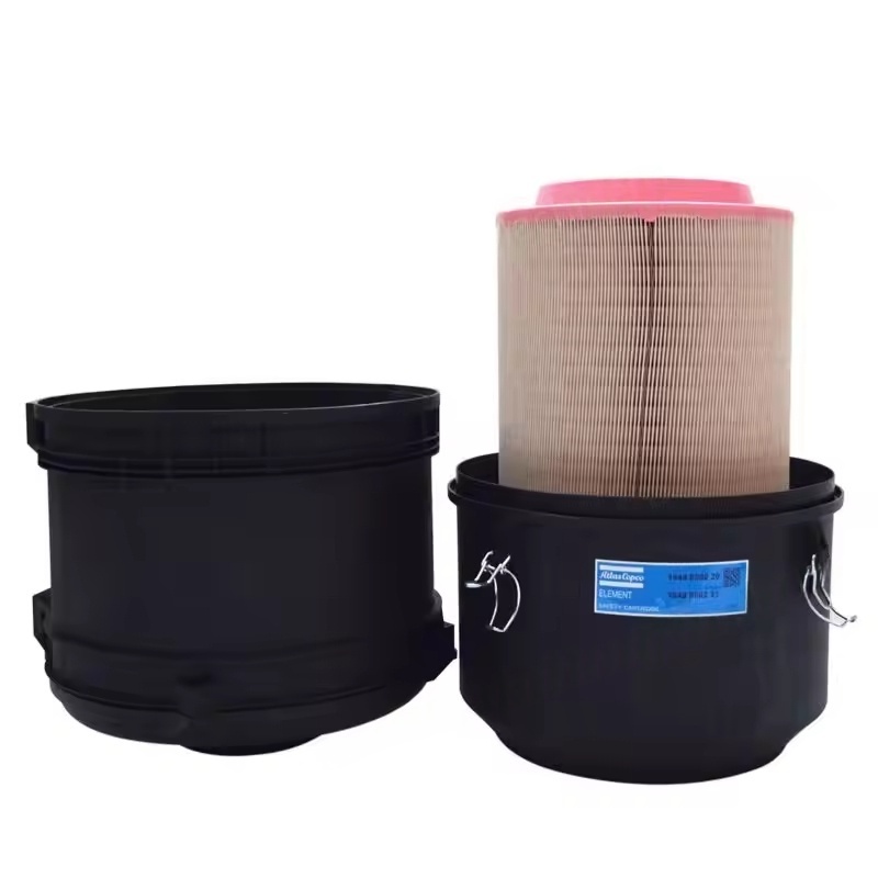 أطلس Copco Air Compressor Filter Filter Housing 1649800220 المستخدمة الأصلية